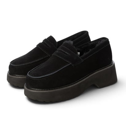レディース ローファー 厚底 EVELYN CLOG W13395 （ブラック）｜詳細画像