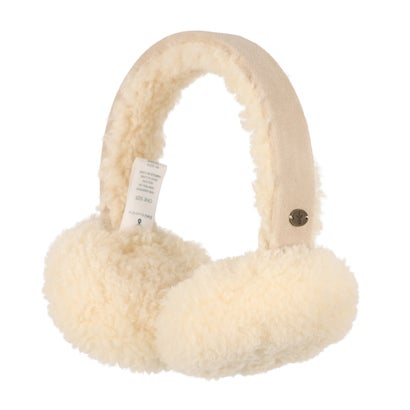 エミュ オーストラリア EMU Australia レディース イヤーマフ Angahook Teddy Earmuffs W7023 （ベージュ）｜詳細画像