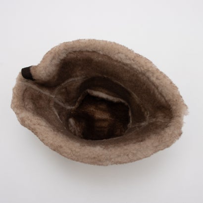 レディース 帽子 ハット Sheepskin Hat Deluxe W7027 （ブラウン）｜詳細画像