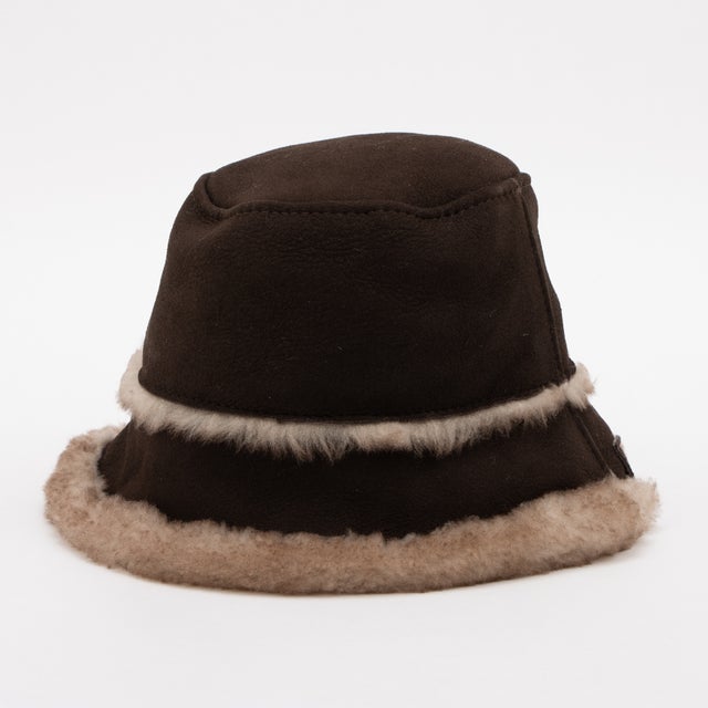 レディース 帽子 ハット Sheepskin Hat Deluxe W7027 （ブラウン）
