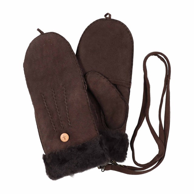 レディース ミトン 手袋 Montana Mittens W7019 （ブラウン）
