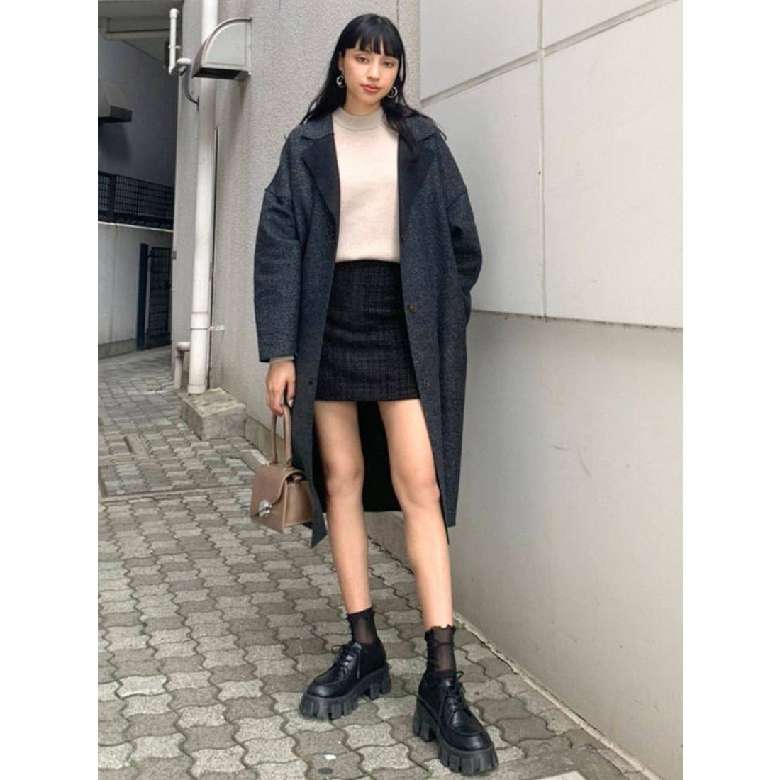 EMODA ローファー EMODA - EMODA エモダ ブラウン 茶 レザー 