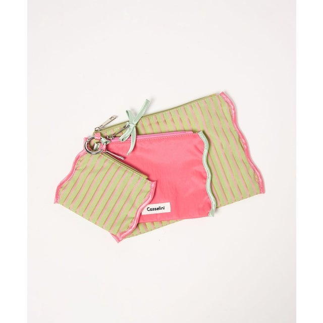 CASSELINI×EM 3SET ポーチ （LIME）