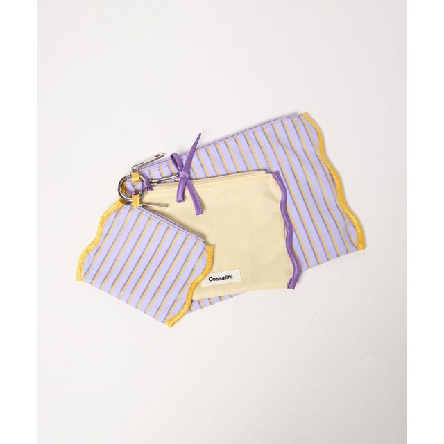 CASSELINI×EM 3SET ポーチ （LILAC）