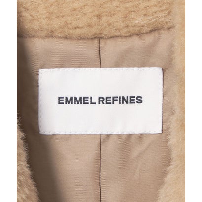 EM W/BTN Aライン F/FUR CT （BEIGE）｜詳細画像