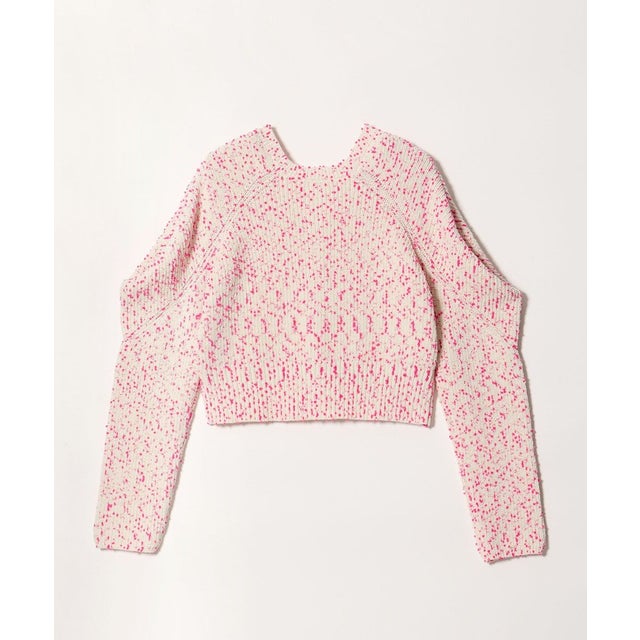 ＜EMMEL REFINES＞EM タックインスリーブ 2WAY ニット （PINK）