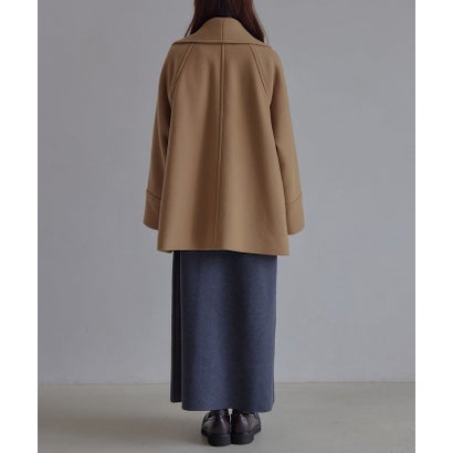EM ショールカラー W/BTN CT （BEIGE）｜詳細画像