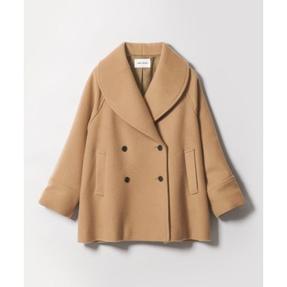 EM ショールカラー W/BTN CT （BEIGE）｜詳細画像