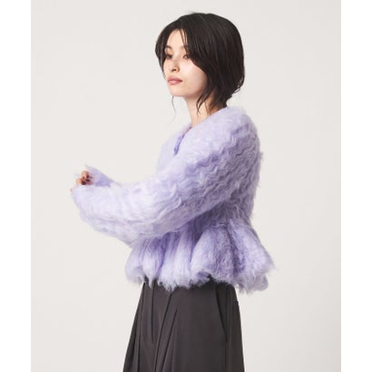 エメル リファインズ EMMEL REFINES EM FLUFFY ペプラムCD （OFF WHITE）｜詳細画像