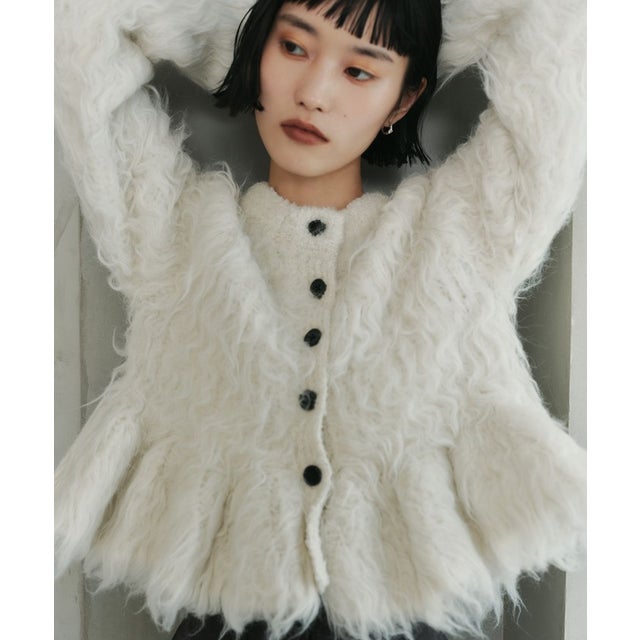 EM FLUFFY ペプラムCD （OFF WHITE）