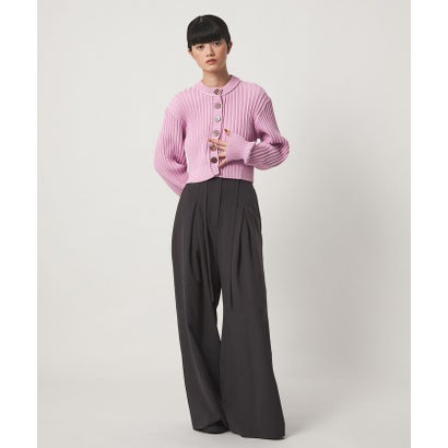 EM WIDE RIB BOXY CD （DK.BROWN）｜詳細画像