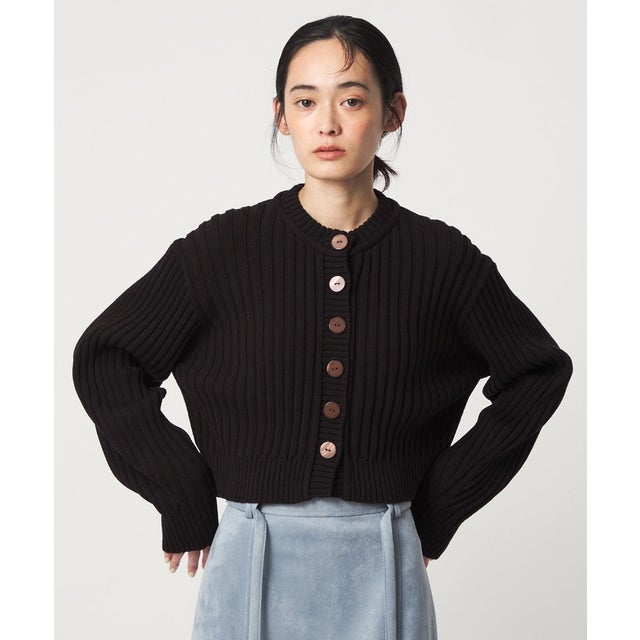 EM WIDE RIB BOXY CD （DK.BROWN）