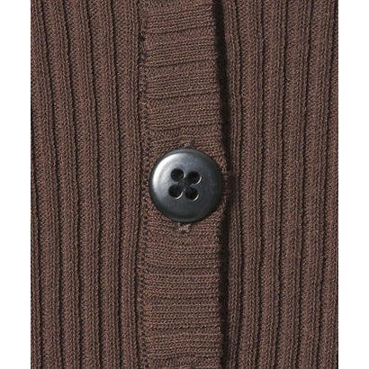 EM LACE RIB V CD （DK.BROWN）｜詳細画像