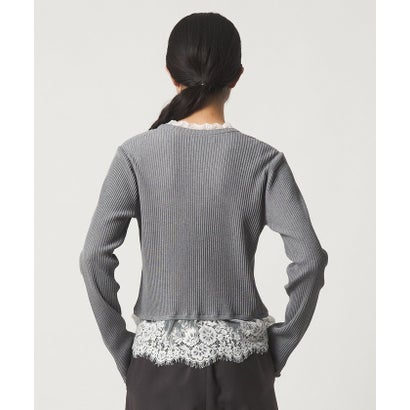EM LACE RIB V CD （LT.GRAY）｜詳細画像