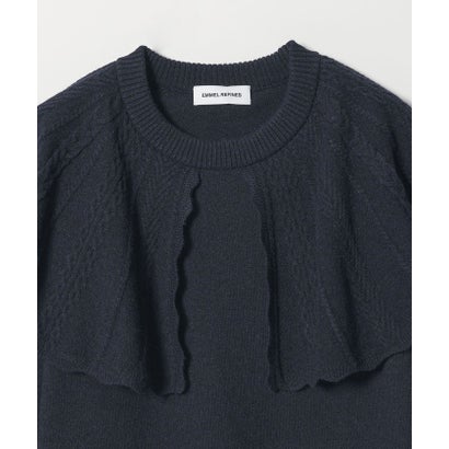 EM cable/ケープKNIT （OFF WHITE）｜詳細画像