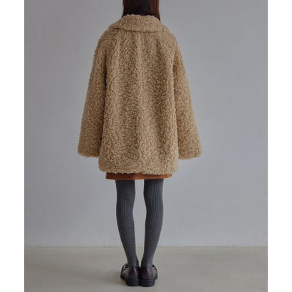 エメル リファインズ EMMEL REFINES EM curly boa MID CT （BEIGE）｜詳細画像