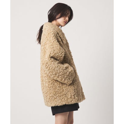 エメル リファインズ EMMEL REFINES EM curly boa MID CT （BEIGE）｜詳細画像