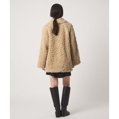 エメル リファインズ EMMEL REFINES EM curly boa MID CT （BEIGE）｜詳細画像