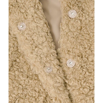 エメル リファインズ EMMEL REFINES EM curly boa MID CT （BEIGE）｜詳細画像