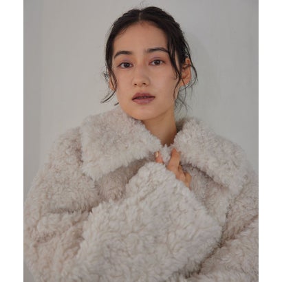 エメル リファインズ EMMEL REFINES EM curly boa MID CT （BEIGE）｜詳細画像