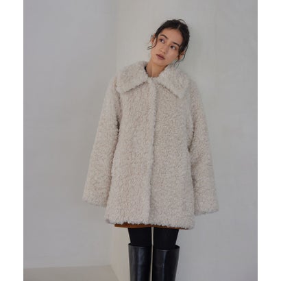 エメル リファインズ EMMEL REFINES EM curly boa MID CT （BEIGE）｜詳細画像