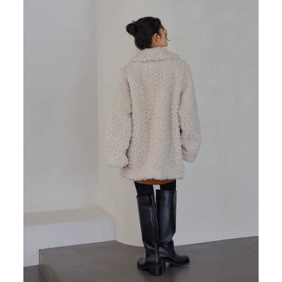 エメル リファインズ EMMEL REFINES EM curly boa MID CT （BEIGE）｜詳細画像