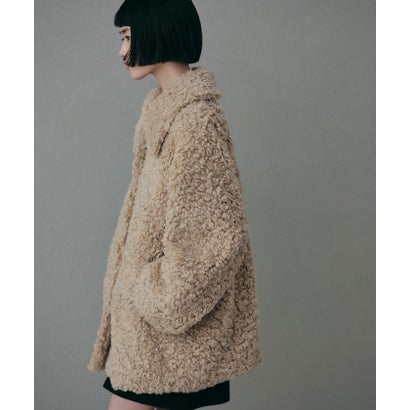 エメル リファインズ EMMEL REFINES EM curly boa MID CT （OFF WHITE）｜詳細画像