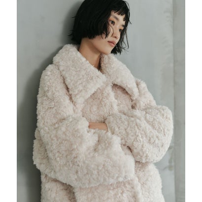 エメル リファインズ EMMEL REFINES EM curly boa MID CT （OFF WHITE）｜詳細画像