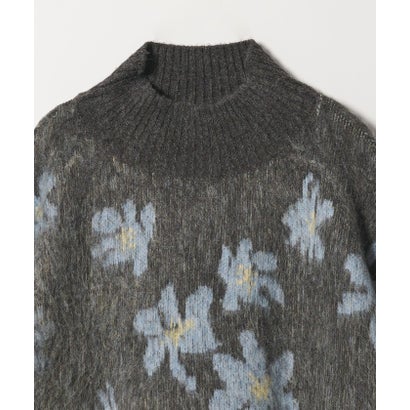 EM FLW/JQD KNIT （DK.GRAY）｜詳細画像
