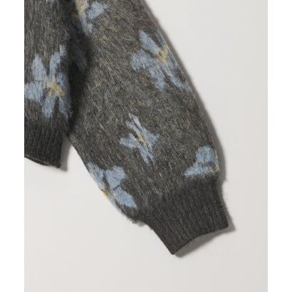 EM FLW/JQD KNIT （DK.GRAY）｜詳細画像