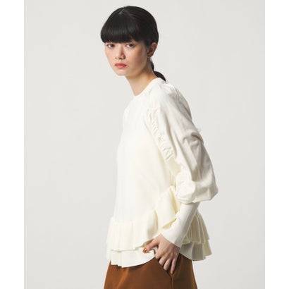 エメル リファインズ EMMEL REFINES EM HW スソフリル TNC NT （OFF WHITE）｜詳細画像