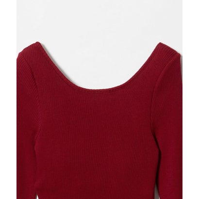 エメル リファインズ EMMEL REFINES PALM CAP IN B/NC RIB TOP （RED）｜詳細画像
