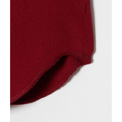 エメル リファインズ EMMEL REFINES PALM CAP IN B/NC RIB TOP （RED）｜詳細画像