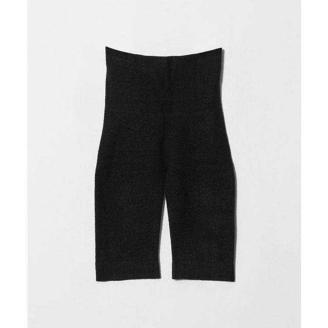 PALM FLUFFY BIKER SHORTS （BLACK）