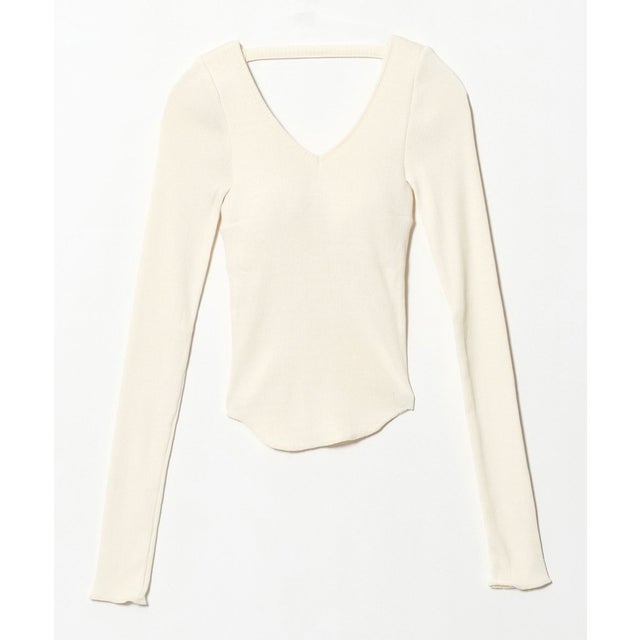 PALM WIDE B/OPEN L/S PO （OFF WHITE）