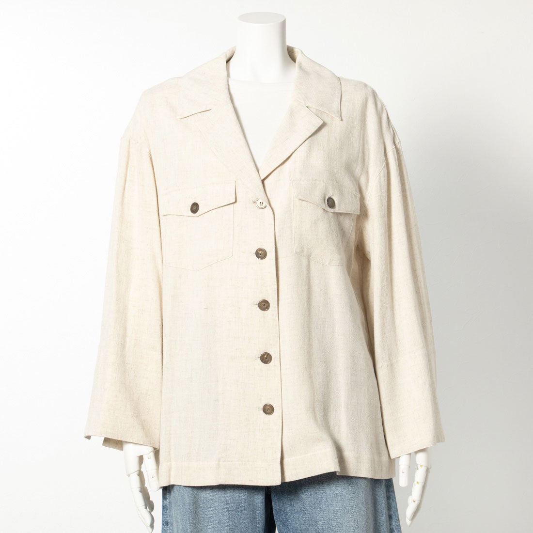 エマリンバー EMMA LIMBER OPEN COLLAR JACKET -ファッション通販 