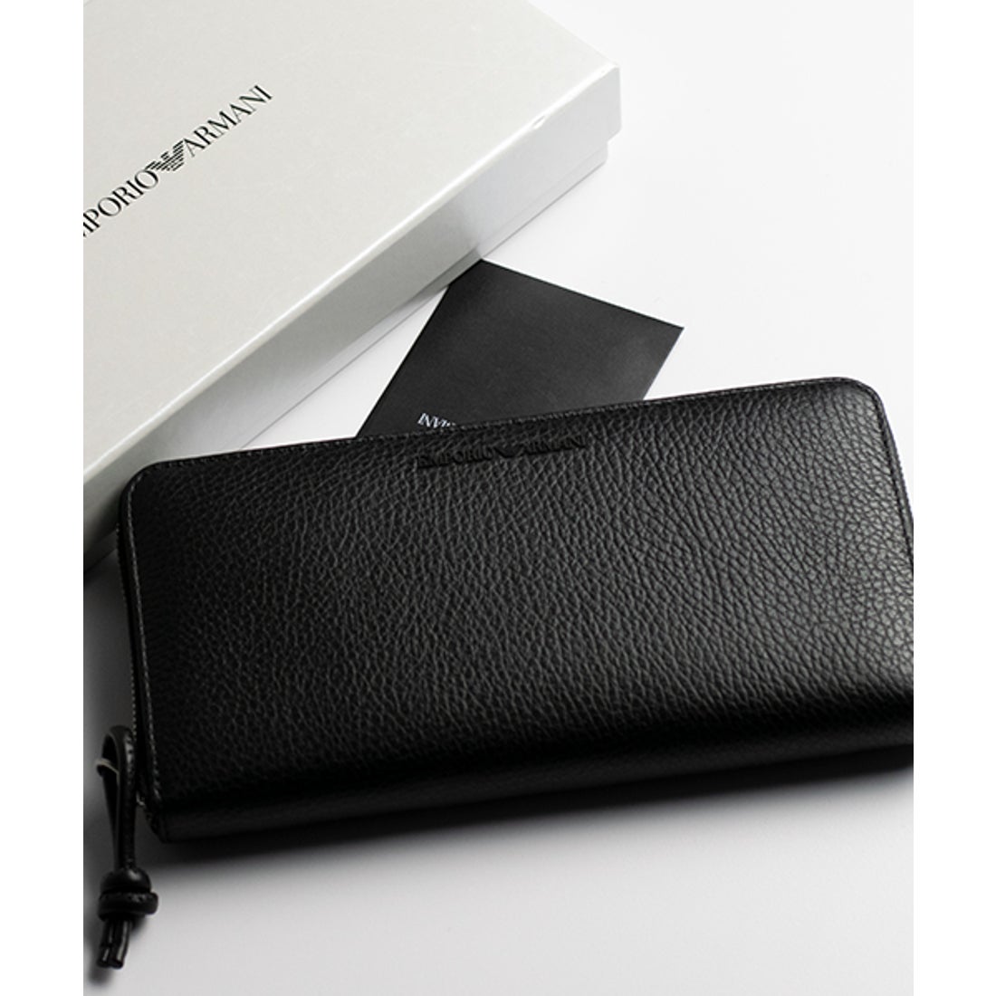 エンポリオ アルマーニ EMPORIO ARMANI 財布 （ブラック） -靴 