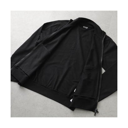 エンポリオ アルマーニ EMPORIO ARMANI EA7 EMPORIO ARMANI ジップアップスウェット 8NPM31 PJVRZ （1200/BLACK）｜詳細画像