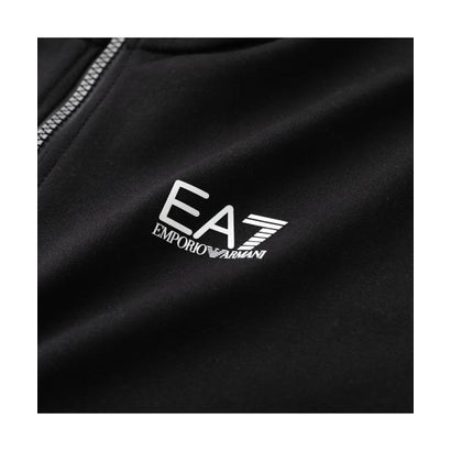 エンポリオ アルマーニ EMPORIO ARMANI EA7 EMPORIO ARMANI ジップアップスウェット 8NPM31 PJVRZ （1200/BLACK）｜詳細画像