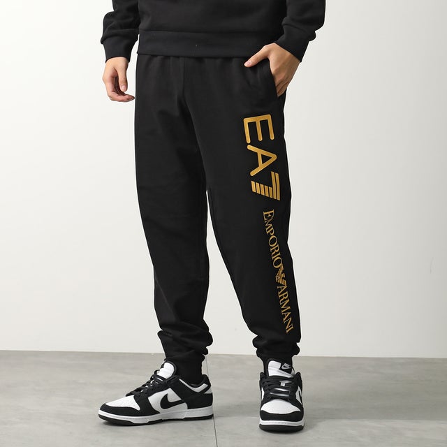 EA7 スウェットパンツ 7M000571 AF13512 （MC004/BLACK/GOLD/ブラック）