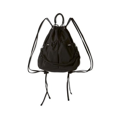 【ONLINE限定カラーあり】マルチwayコードナップザック/撥水 （BLK）｜詳細画像
