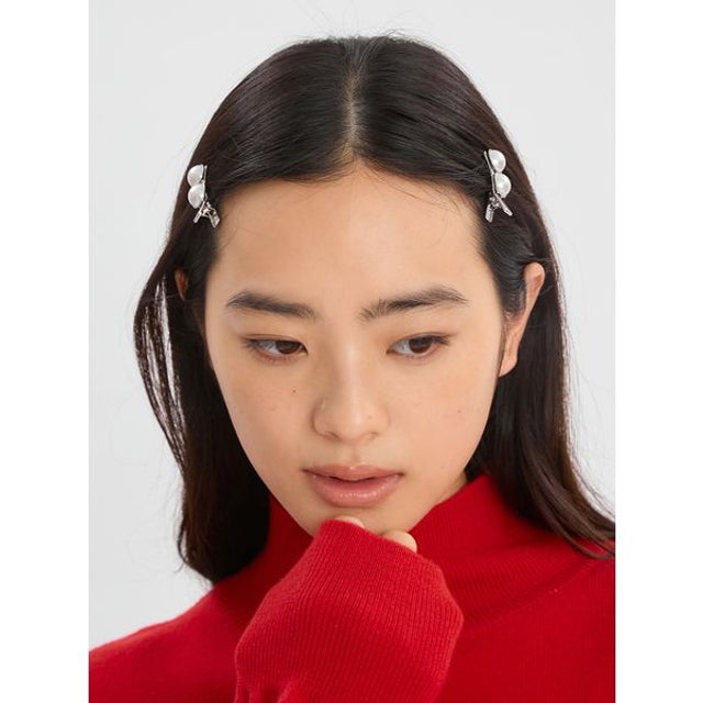 ミニヘアクリップセット （SLV）
