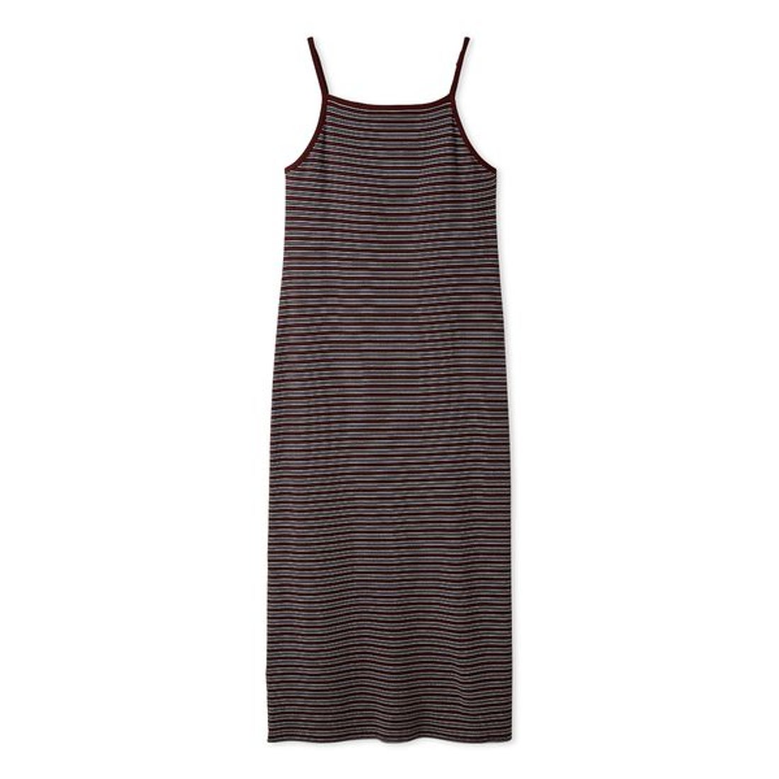 エミ emmi emmiロゴカップ付きパイルワンピース （BLK） -ファッション