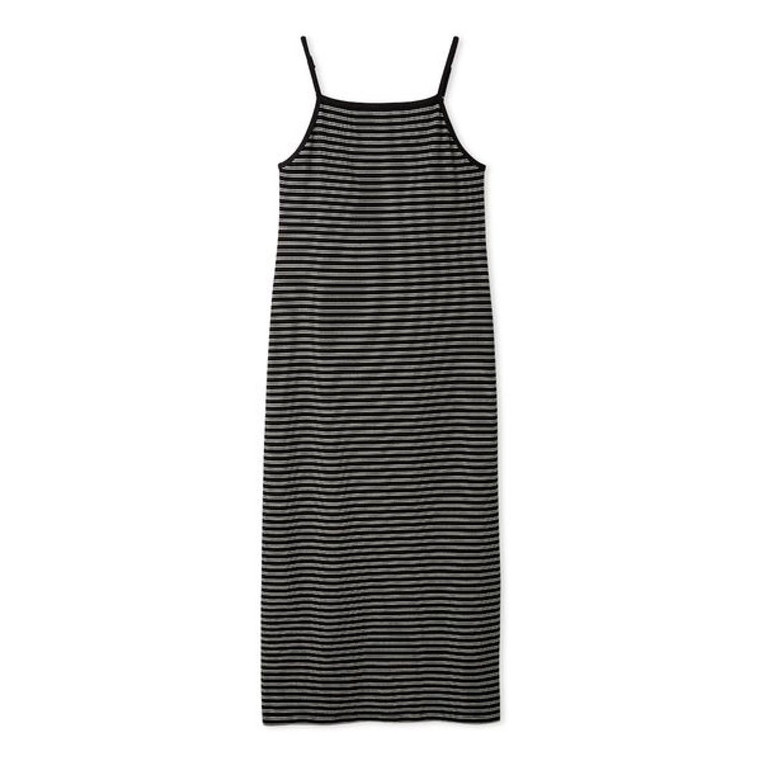 エミ emmi emmiロゴカップ付きパイルワンピース （BLK） -ファッション