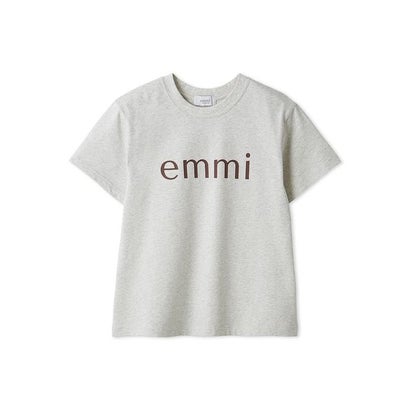 ベーシックemmiロゴTシャツ （BEG）｜詳細画像