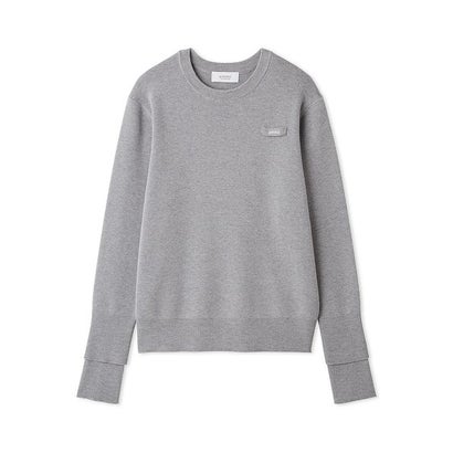 【ONLINE限定カラーあり】emmiロゴクルーネックプルオーバー （NVY）｜詳細画像