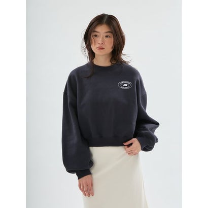 【New Balance for emmi】Reimagined Fleece Crew （NVY）｜詳細画像