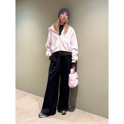 エミ emmi 【New Balance for emmi】Reimagined Fleece Full Zip Hoodie （LPNK）｜詳細画像