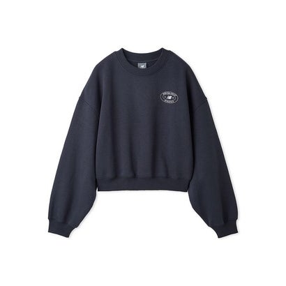 【New Balance for emmi】Reimagined Fleece Crew （NVY）｜詳細画像