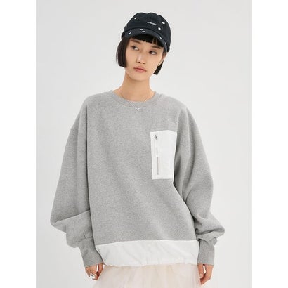 裏起毛デザインスウェット【セットアップ対応】 （OWHT）｜詳細画像